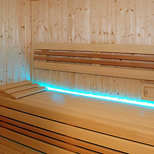 Finská sauna apartmánu A8 (Green Stone Lipno)